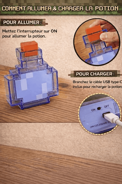 LiquidGlow – Potion lumineuse